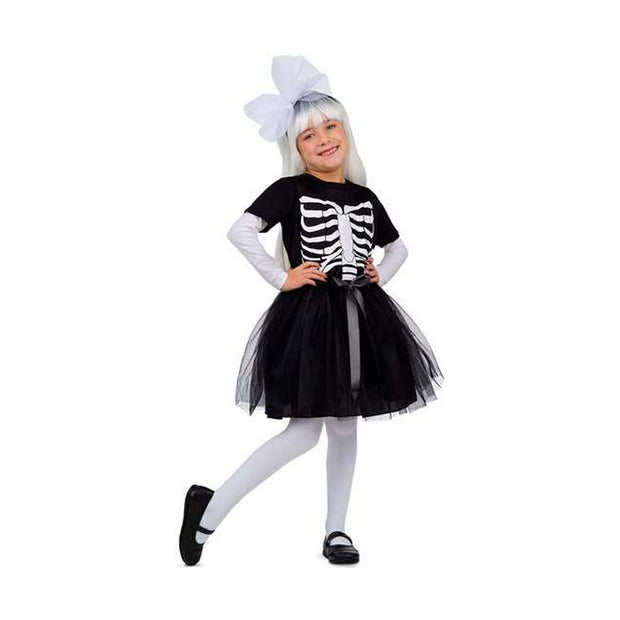 Costume for Children My Other Me Skeleton Tutu