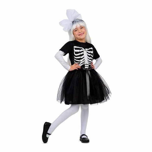 Costume for Children My Other Me Skeleton 5-6 Years Black M