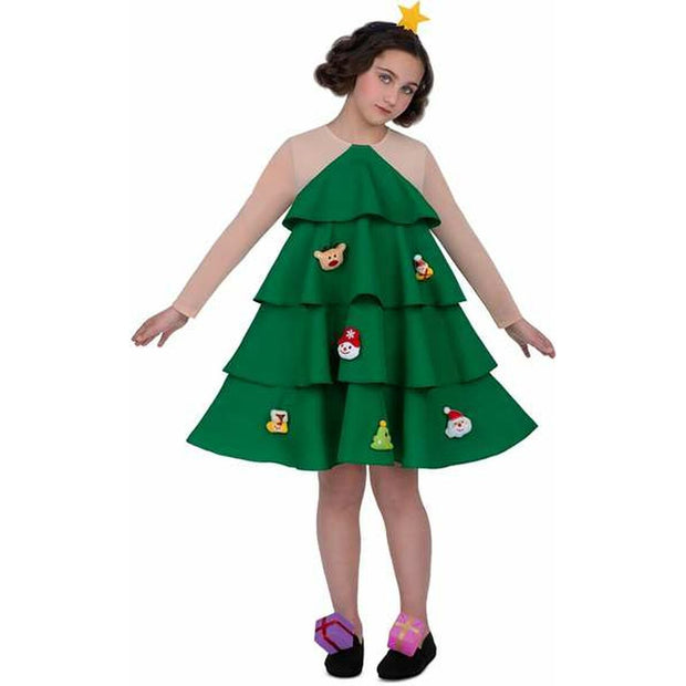 Costume for Children My Other Me Christmas Tree 3-4 Years Green S