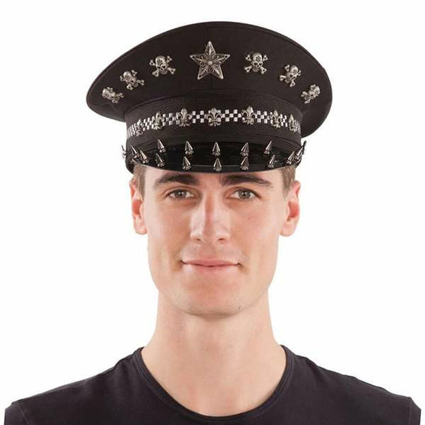 Police cap My Other Me Black