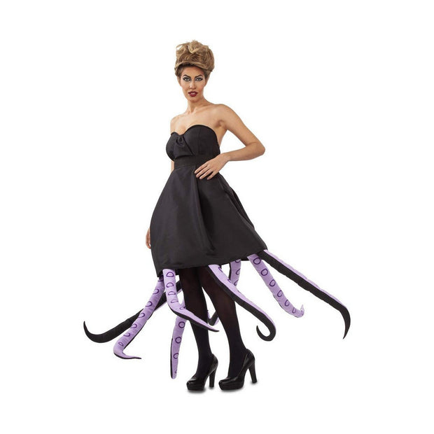 Costume for Adults My Other Me Octopus Lady Ursula Black Dress Size M/L