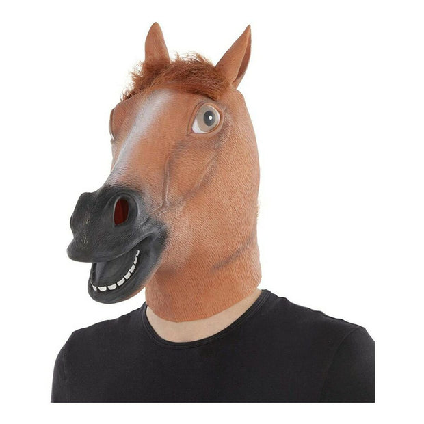 Mask Brown Horse