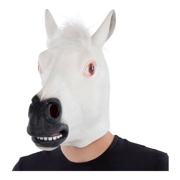 Mask White Horse