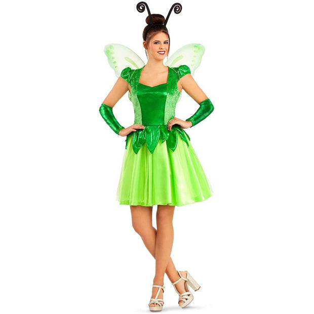 Costume for Adults My Other Me Size M Green Fairy