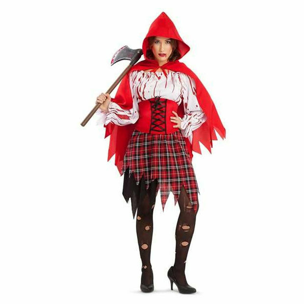 Costume for Adults My Other Me Size S Bloody Little Red Riding Hood