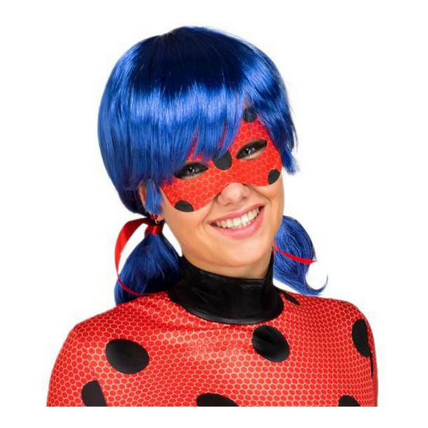 Wigs Ladybug Blue