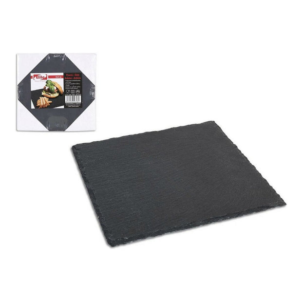 Tablett für Snacks Elite Tafel (15 x 15 cm)