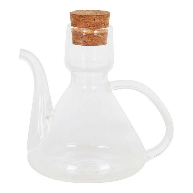 Ölfläschchen La Mediterránea Bell Borosilikatglas mit Deckel (125 cc)