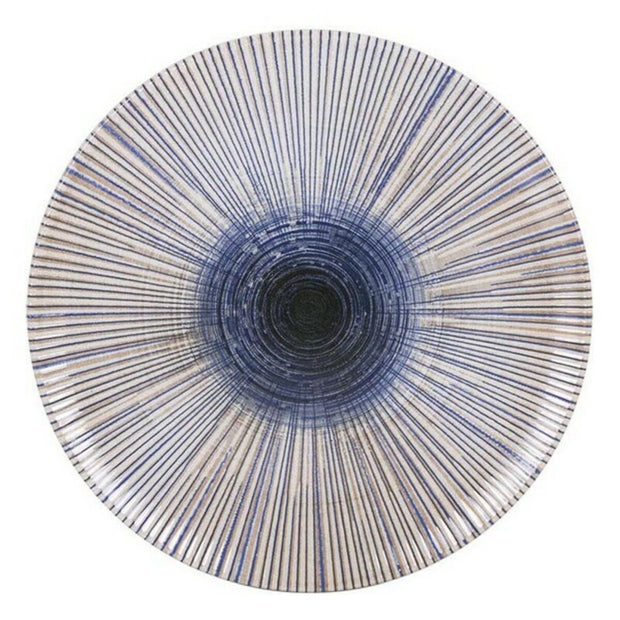 Flad plade La Mediterránea Irys Monaco Porzellan Glanz (ø 26 x 2 cm) (Ø 26 cm)