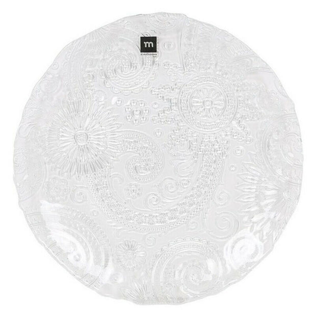 Flad plade Paisley (ø 33 cm)
