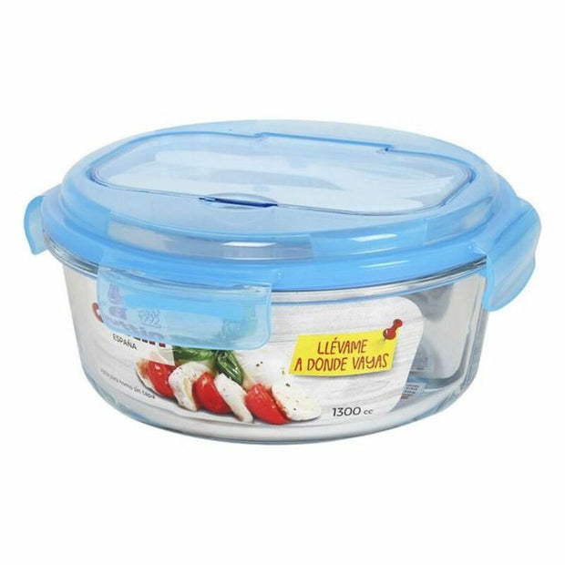Brotdose mit Besteckfach Quttin 94038 1300 cc (ø 21 x 9,5 cm) ø 21 x 9,5 cm (1,3 L)