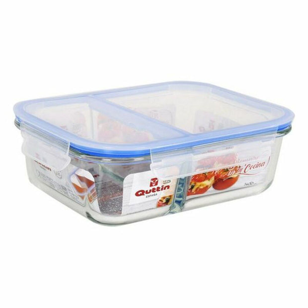 Lunchbox Quttin Glas Fächer (1400 Cc)