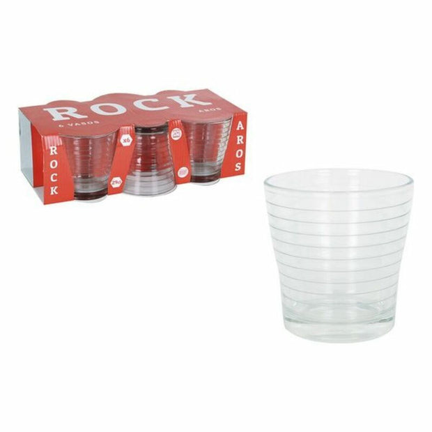 Gläserset La Mediterránea Rock Aros 290 cc (6 Stücke)