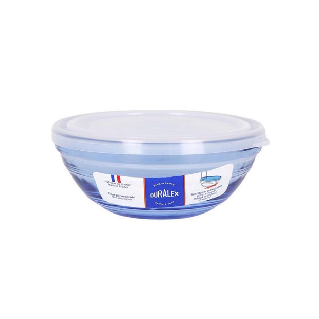 Lunchbox Duralex Marine Kristall Blau (Ø 14 cm)