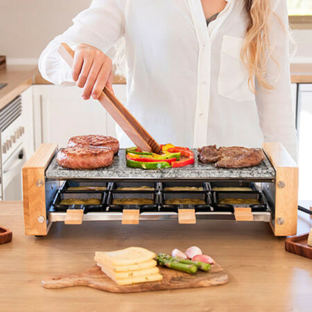 Grillpfanne Cecotec Cheese&Grill 8400 Wood AllStone 1200 W