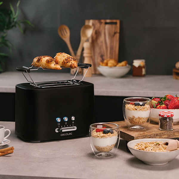 Toaster Cecotec Toast&Taste 9000 Double 980 W Schwarz