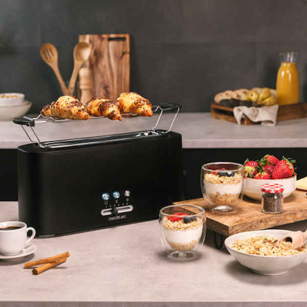 Toaster Cecotec Toast&Taste 10000 Extra 980 W Schwarz