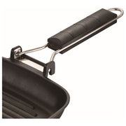 Grill Bergner Schwarz Aluminium (24 x 24 x 3,7 cm)