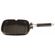 Grill Bergner Schwarz Aluminium (24 x 24 x 3,7 cm)