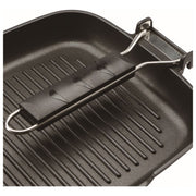 Grill Bergner Schwarz Aluminium (24 x 24 x 3,7 cm)