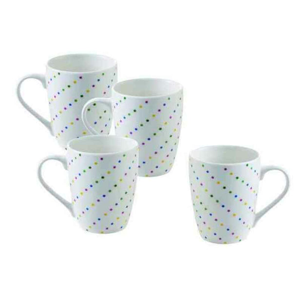 Tassensatz Benetton Addige Bone China Porzellan 360 ml (4 uds)