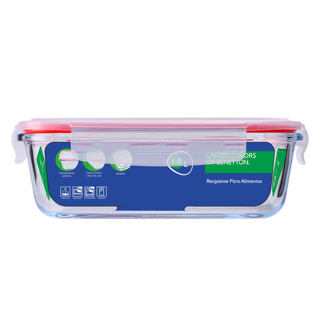 Lunchbox hermetisch Benetton BE083 100 ml Rot