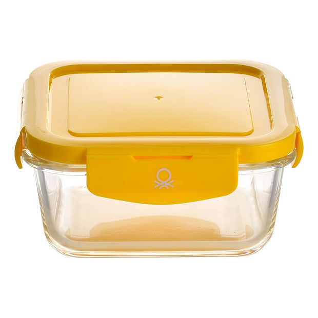 Lunchbox  RAINBOW BE Benetton Gelb Kunststoff Borosilikatglas 340 ml