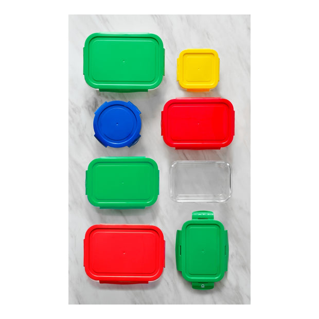 Lunchbox  RAINBOW BE Benetton Gelb Kunststoff Borosilikatglas 340 ml