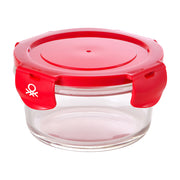 Lunchbox hermetisch Benetton Rot Kunststoff Borosilikatglas 410 ml