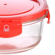 Lunchbox hermetisch Benetton Rot Kunststoff Borosilikatglas 410 ml