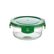 Lunchbox hermetisch Benetton 840 ml grün Kunststoff PP Borosilikatglas