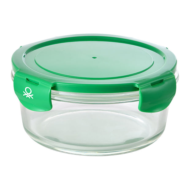 Lunchbox hermetisch Benetton 840 ml grün Kunststoff PP Borosilikatglas