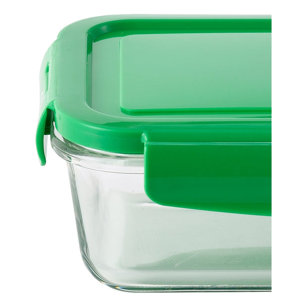 Lunchbox RAINBOW BE Benetton 1860 ml grün Borosilikatglas