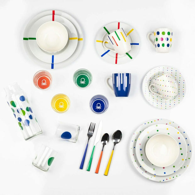 Sæt med skåle Benetton BE253 Ø 14 cm (2 pcs)