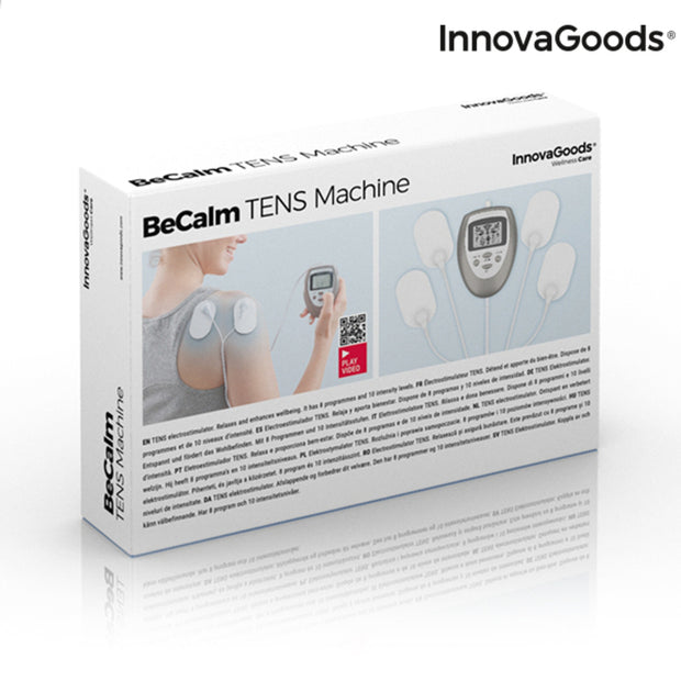 TENS Elektrostimulator BeCalm InnovaGoods ‎V0103008 Kompakt (Restauriert A+)