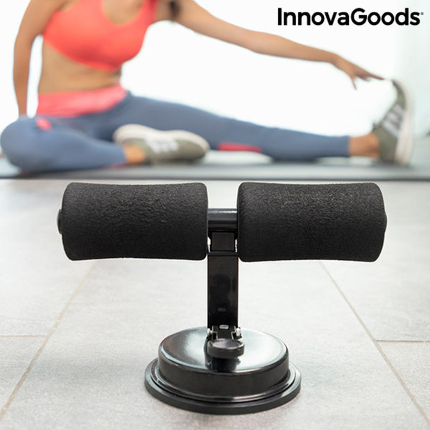 Sit-up-Stange für Bauchmuskeln, mit Saugnapf und Übungsleitfaden CoreUp InnovaGoods Stahl (Restauriert A+)