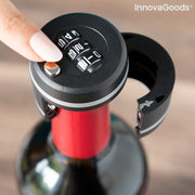 Weinflaschen-Zahlenschloss Botlock InnovaGoods ‎V0103355 (Restauriert A+)