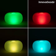Aufblasbarer Hocker mit mehrfarbiger LED-Beleuchtung und Fernbedienung Pulight InnovaGoods