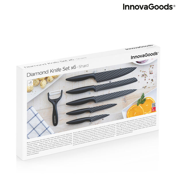 Diamantmesser-Set Shard InnovaGoods 6 Stücke
