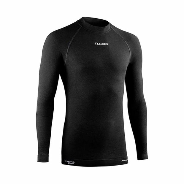 Herren Langarm-T-Shirt Lurbel Merino Schwarz