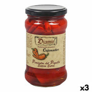 Gebratene Piquillo-Paprika Diamir 290 g (Pack 3 uds)