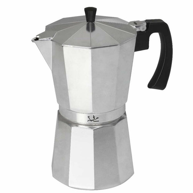 Italienische Kaffeemaschine JATA CCA9 Edelstahl (9 Tassen)