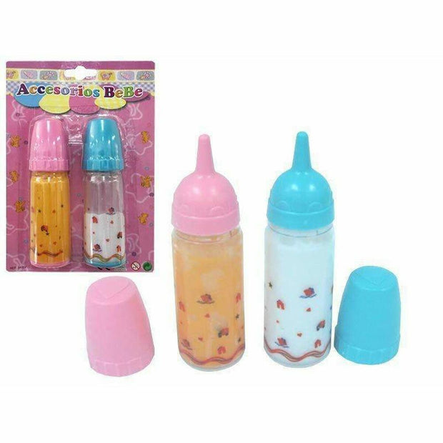 Dolls Accessories Baby's bottle (2 uds)