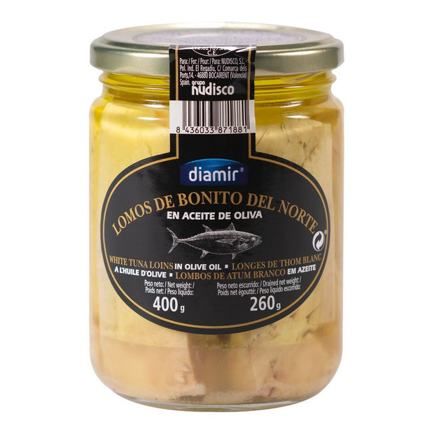 Weißer Thunfisch Lendenstücke Diamir (400 g)