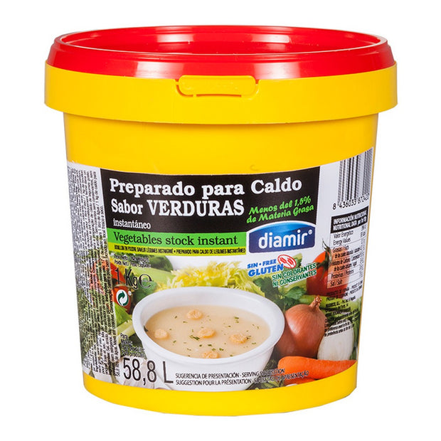 Gemisch für Brühe Diamir In Pulverform Gemüse (1 kg)