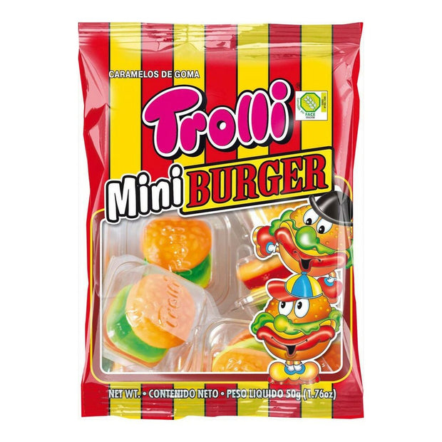 Süßigkeiten Trolli Mini Burger (50 g)