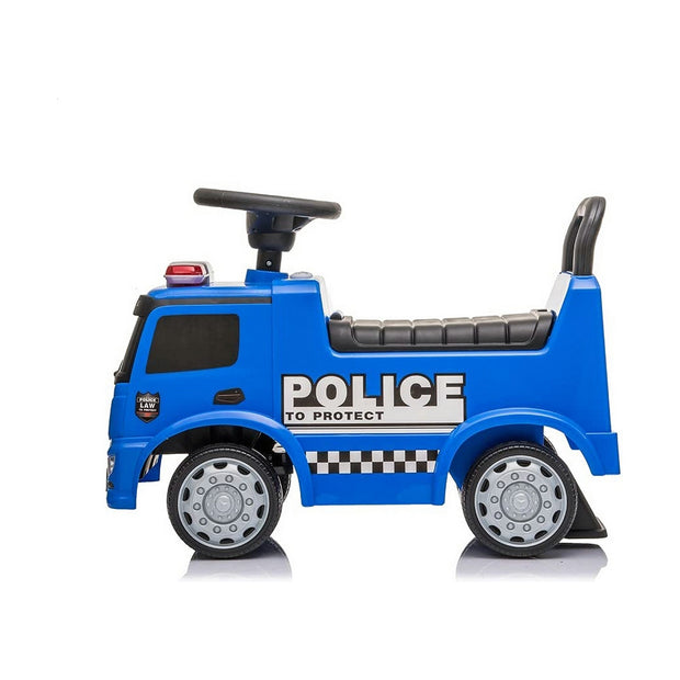 Tricycle Mercedes Actros 25 kg Blue with sound Police Truck (63,5 x 29 x 27 cm)