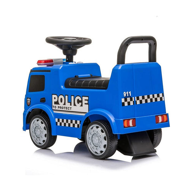 Tricycle Mercedes Actros 25 kg Blue with sound Police Truck (63,5 x 29 x 27 cm)