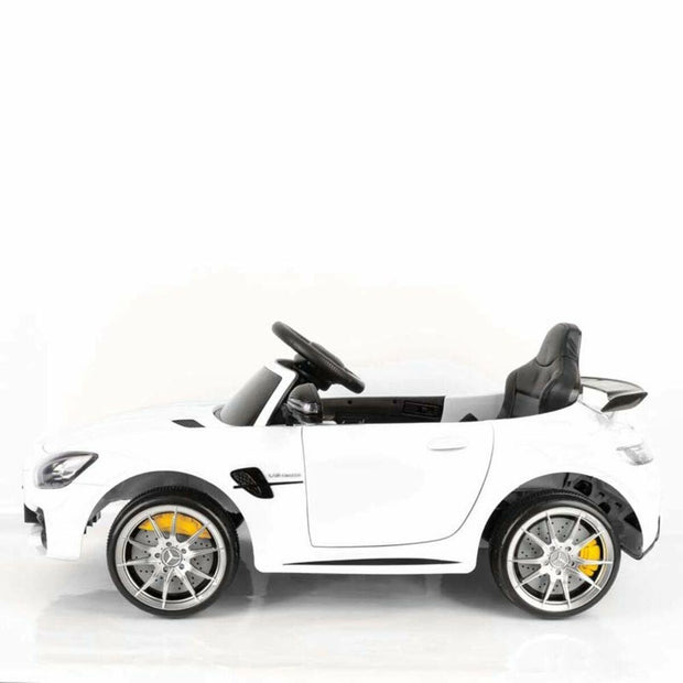 Children's Electric Car Mercedes-Benz AMG GTR White 12 V 15 W (105 x 57 x 45 cm)