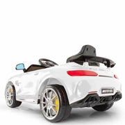 Children's Electric Car Mercedes-Benz AMG GTR White 12 V 15 W (105 x 57 x 45 cm)
